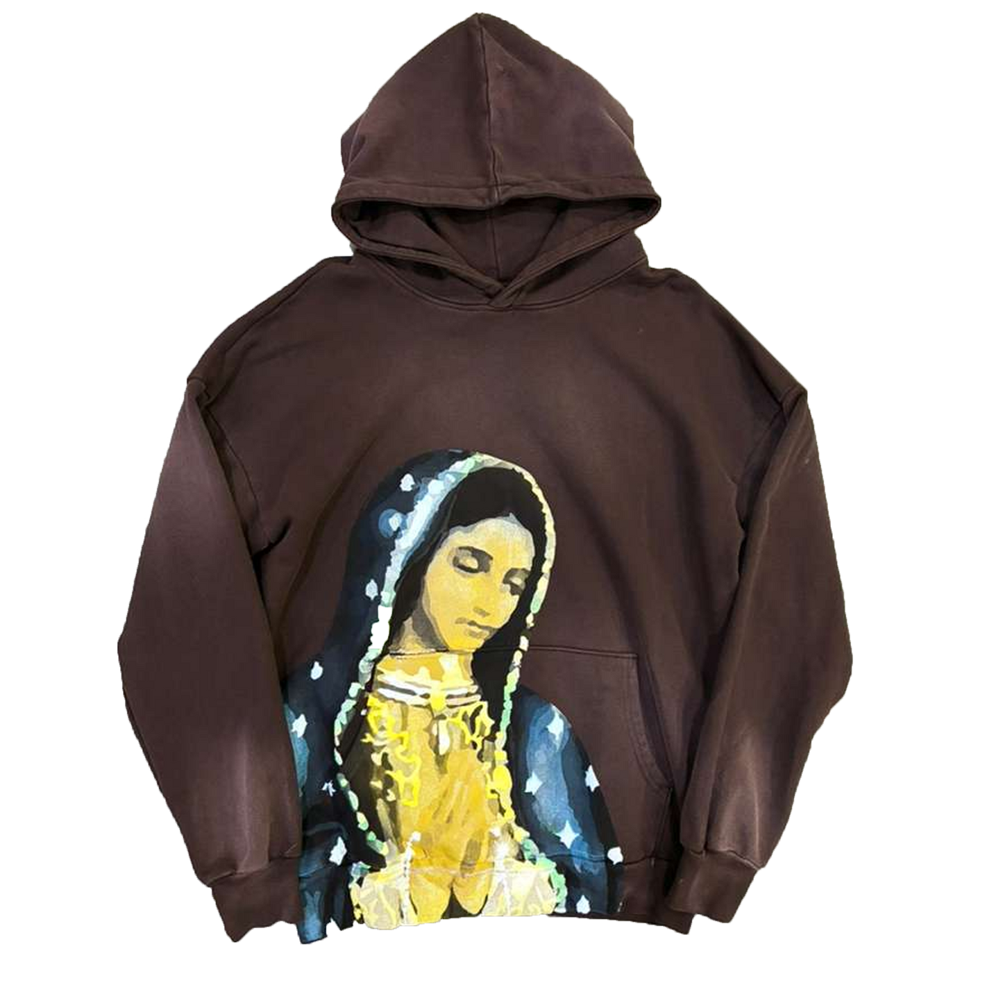 VIRGEN DE GUADALUPE HOODIE (brown)