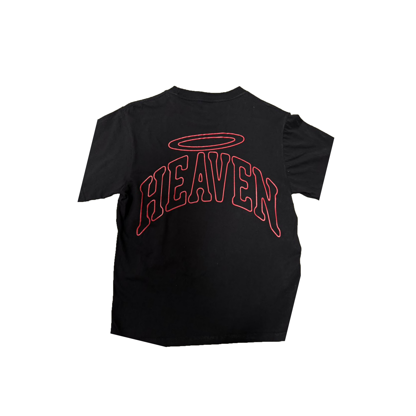 VIRGEN DE GUADALUPE/ARC LOGO TEE (BLACK/RED)