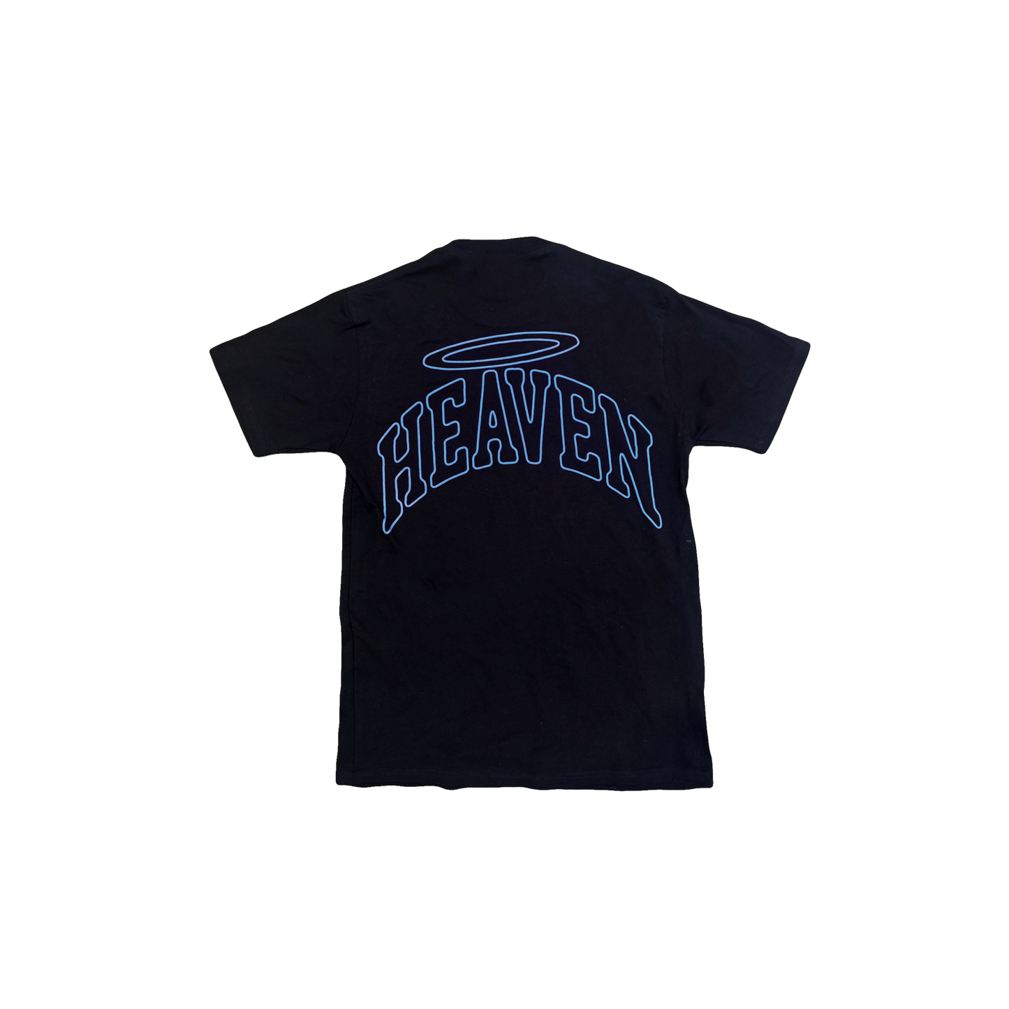 VIRGEN DE GUADALUPE/ARC LOGO TEE (BLACK/BLUE)