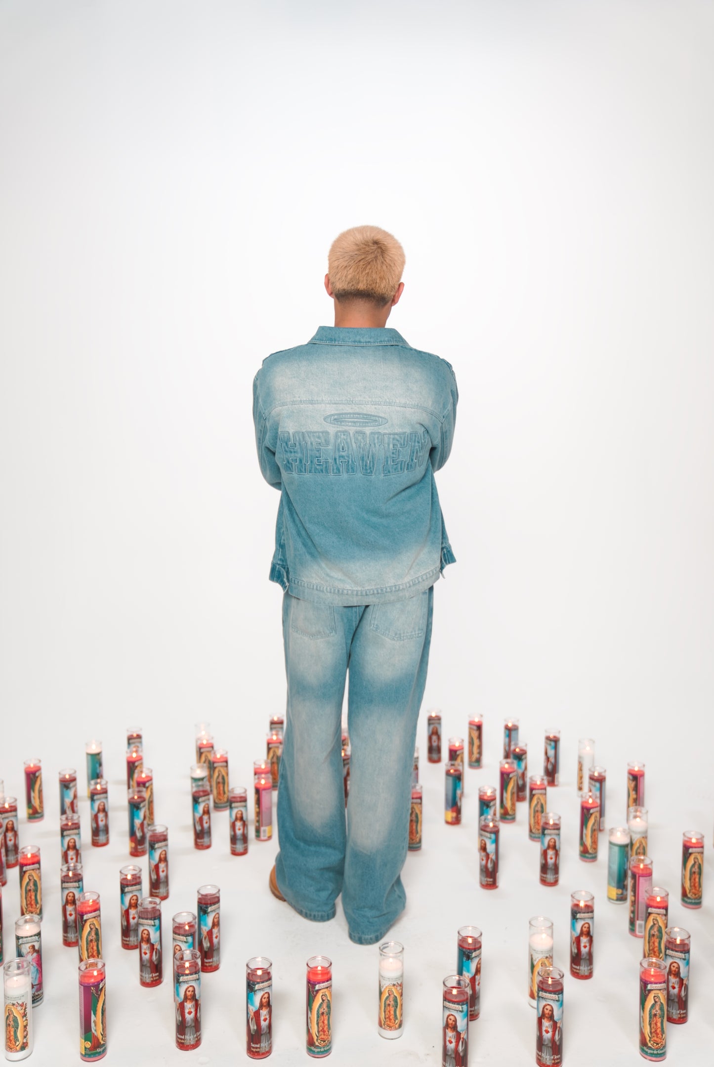 Heaven Baggy Denim Pants (Light Vintage Wash)