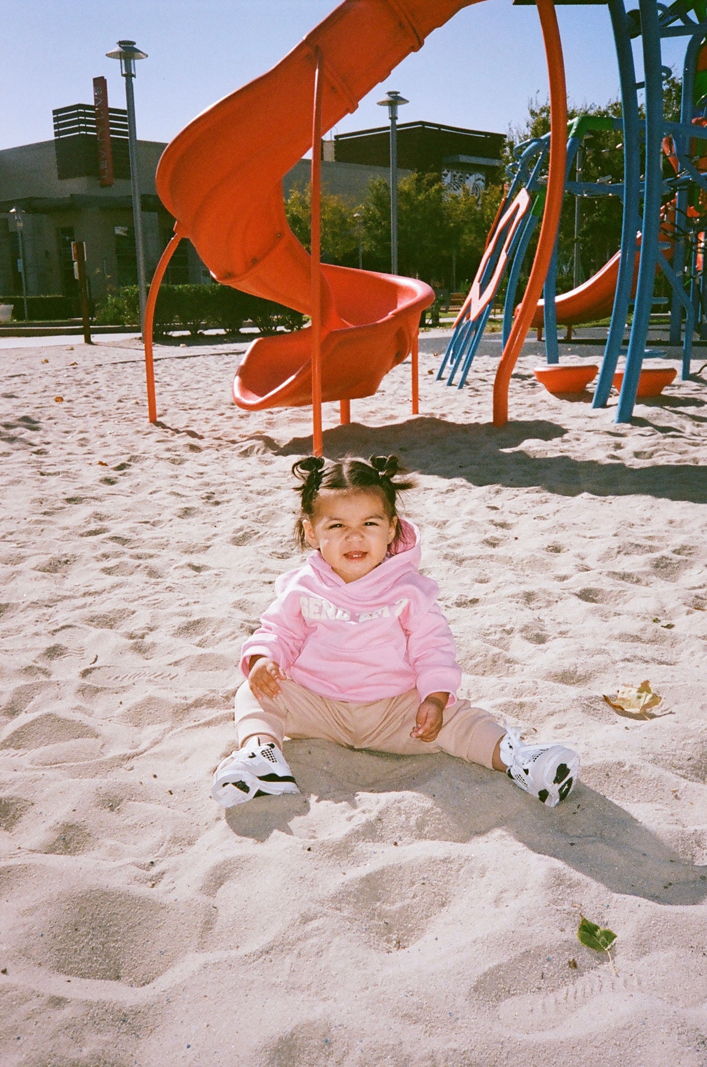 Heaven Arc Logo Hooded Sweatshirt (Infant) Pink