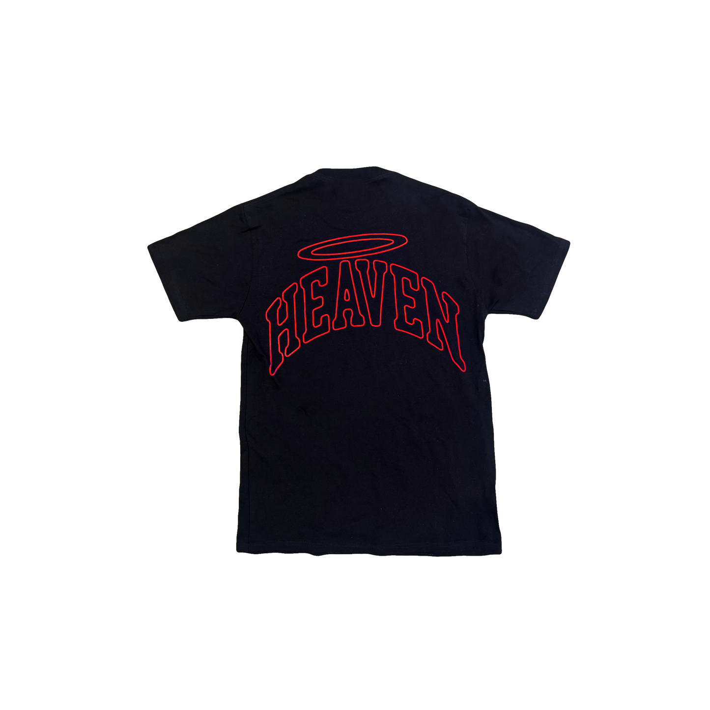 VIRGEN DE GUADALUPE/ARC LOGO TEE (BLACK/RED)