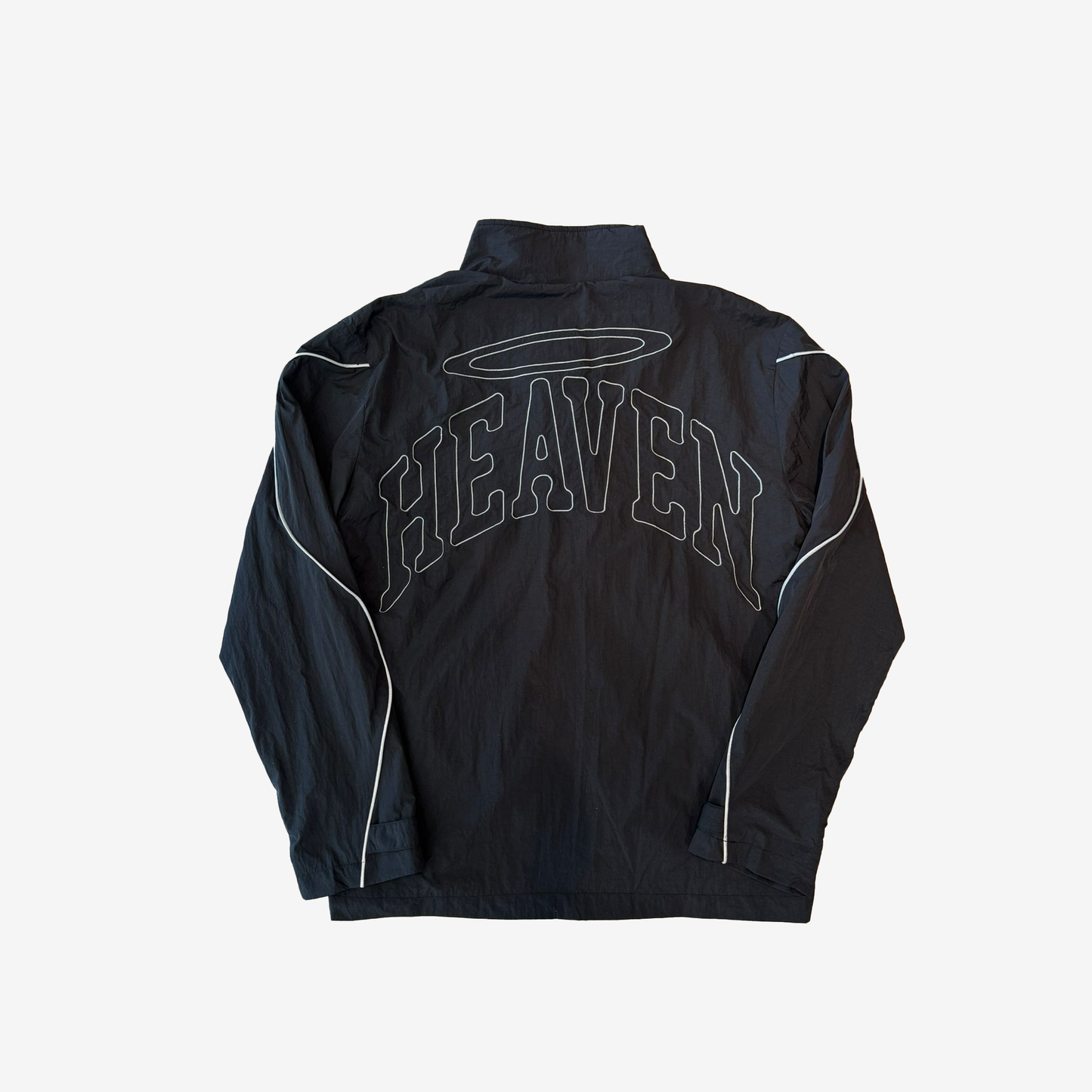 Heaven “Reflective Piping” Track Jacket Black