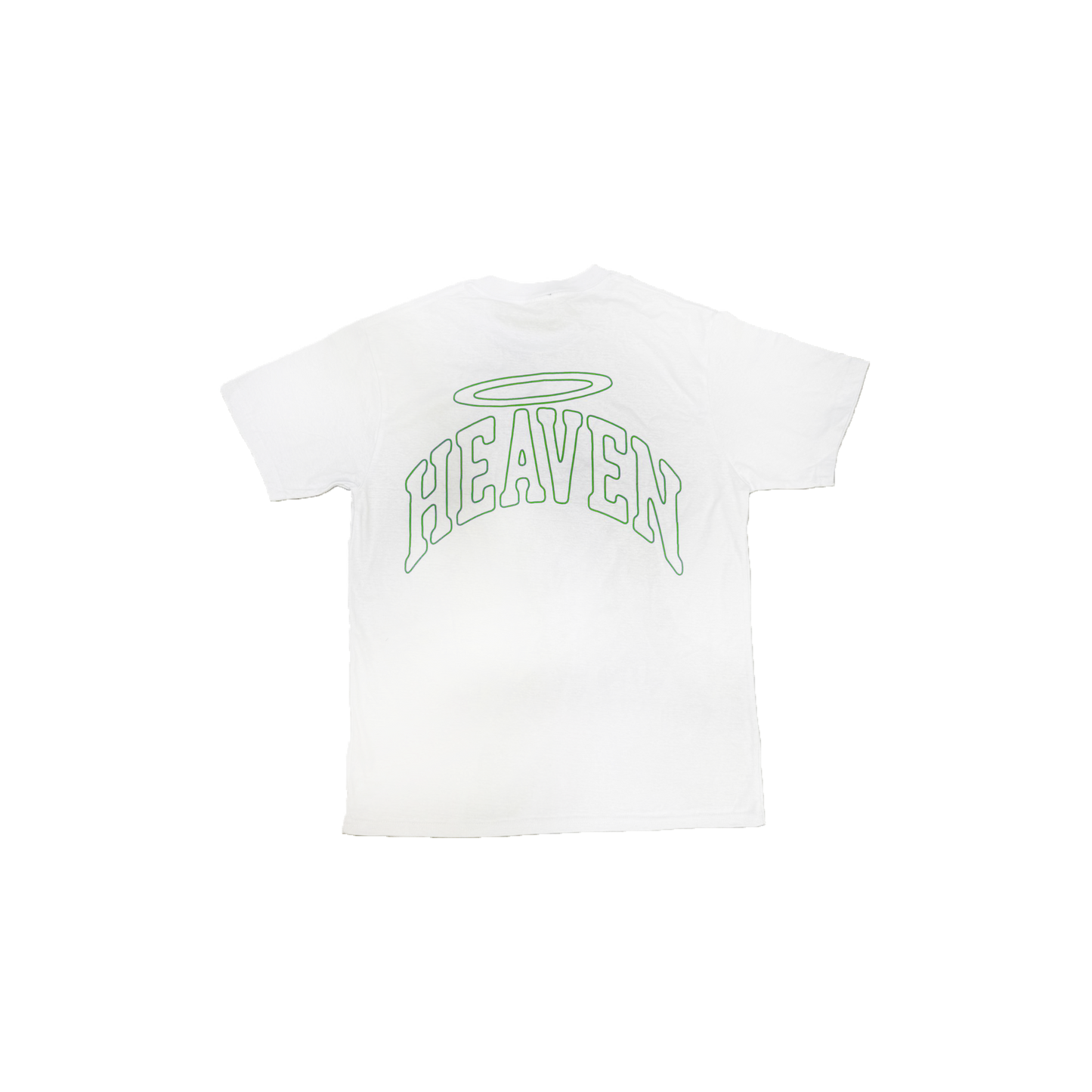 VIRGEN DE GUADALUPE/ARC LOGO TEE (WHITE/GREEN)