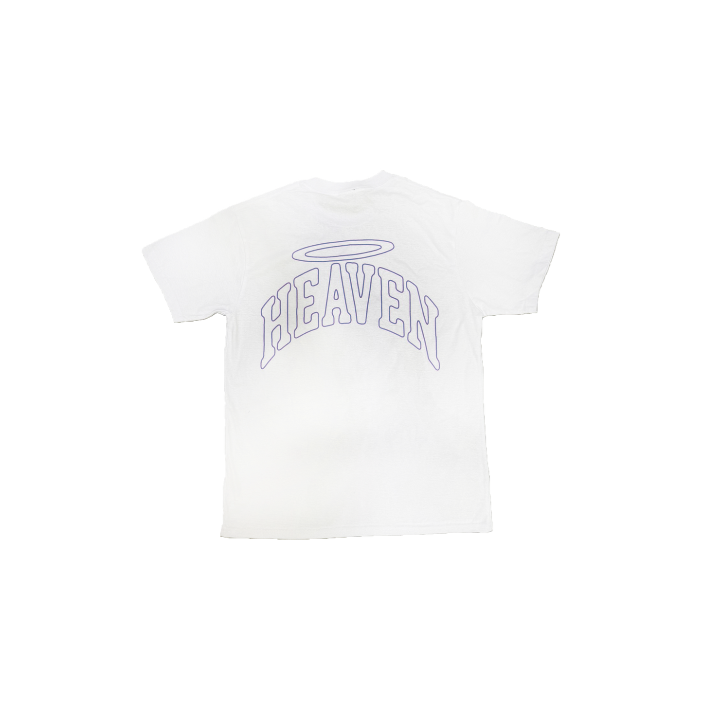 VIRGEN DE GUADALUPE/ARC LOGO TEE (WHITE/PURPLE)