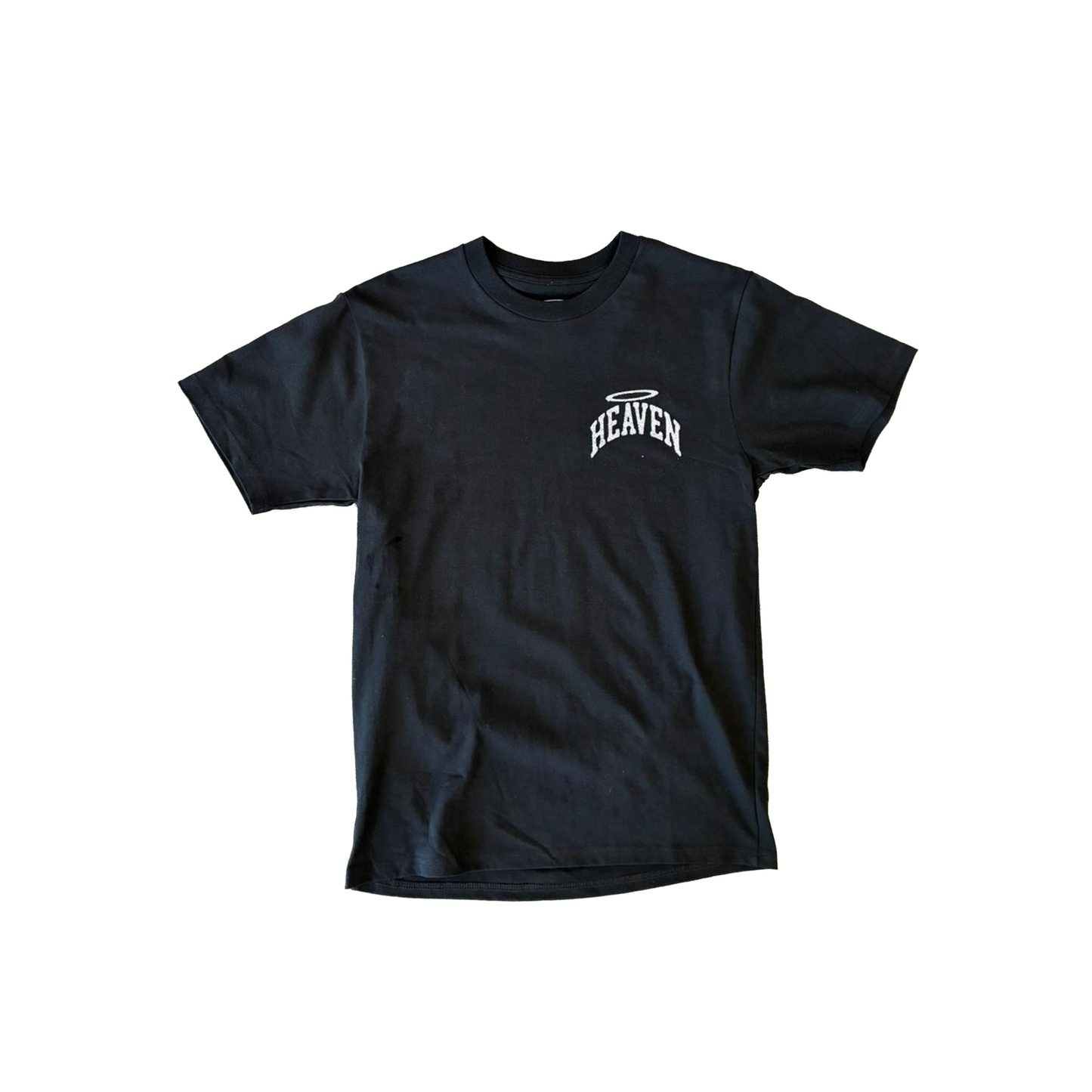 Heaven Arc Logo Classic Tee Black/Silver Glitter