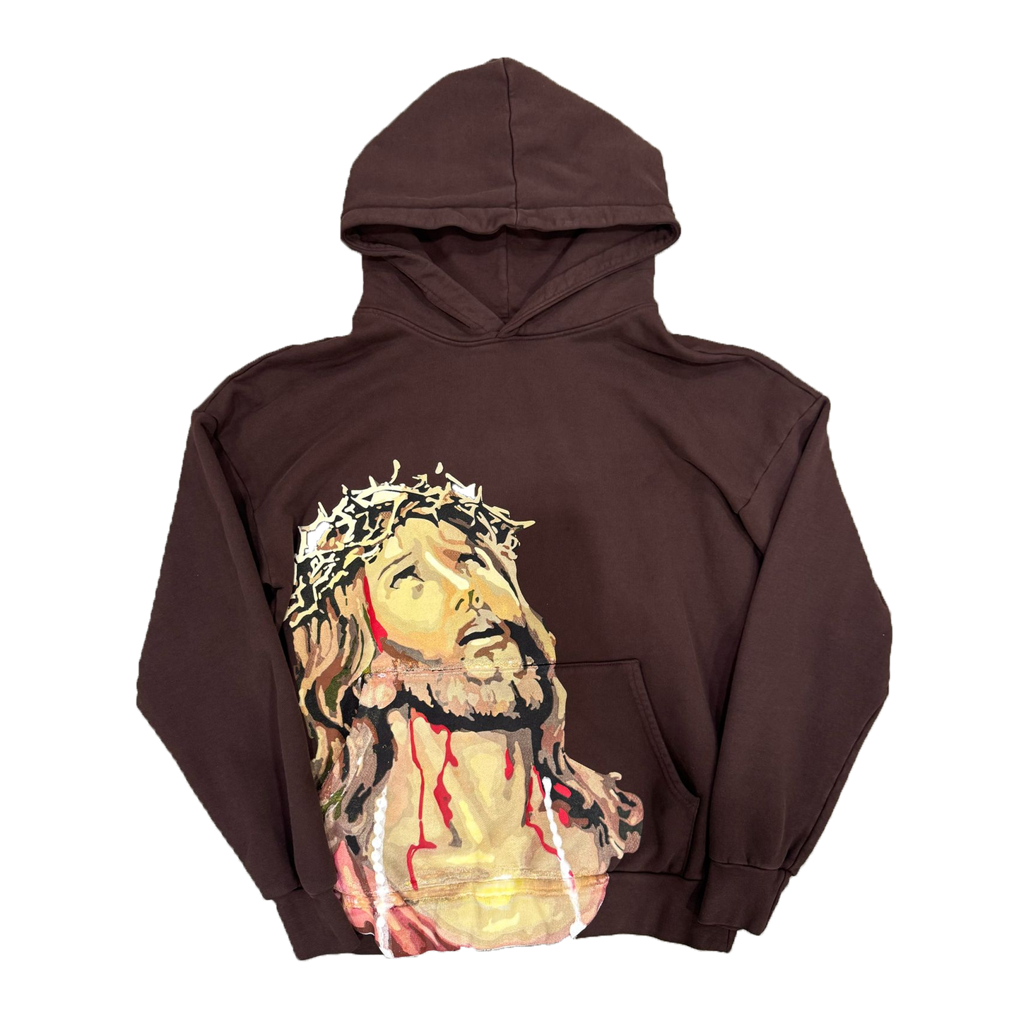JESUS HOODIE (BROWN)