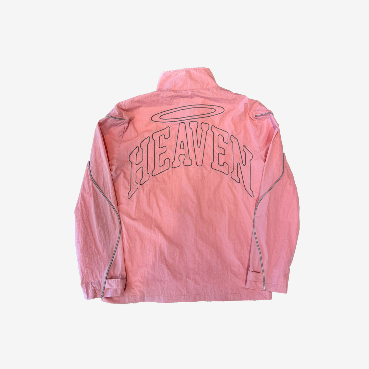 Heaven “Reflective Piping” Track Jacket pink