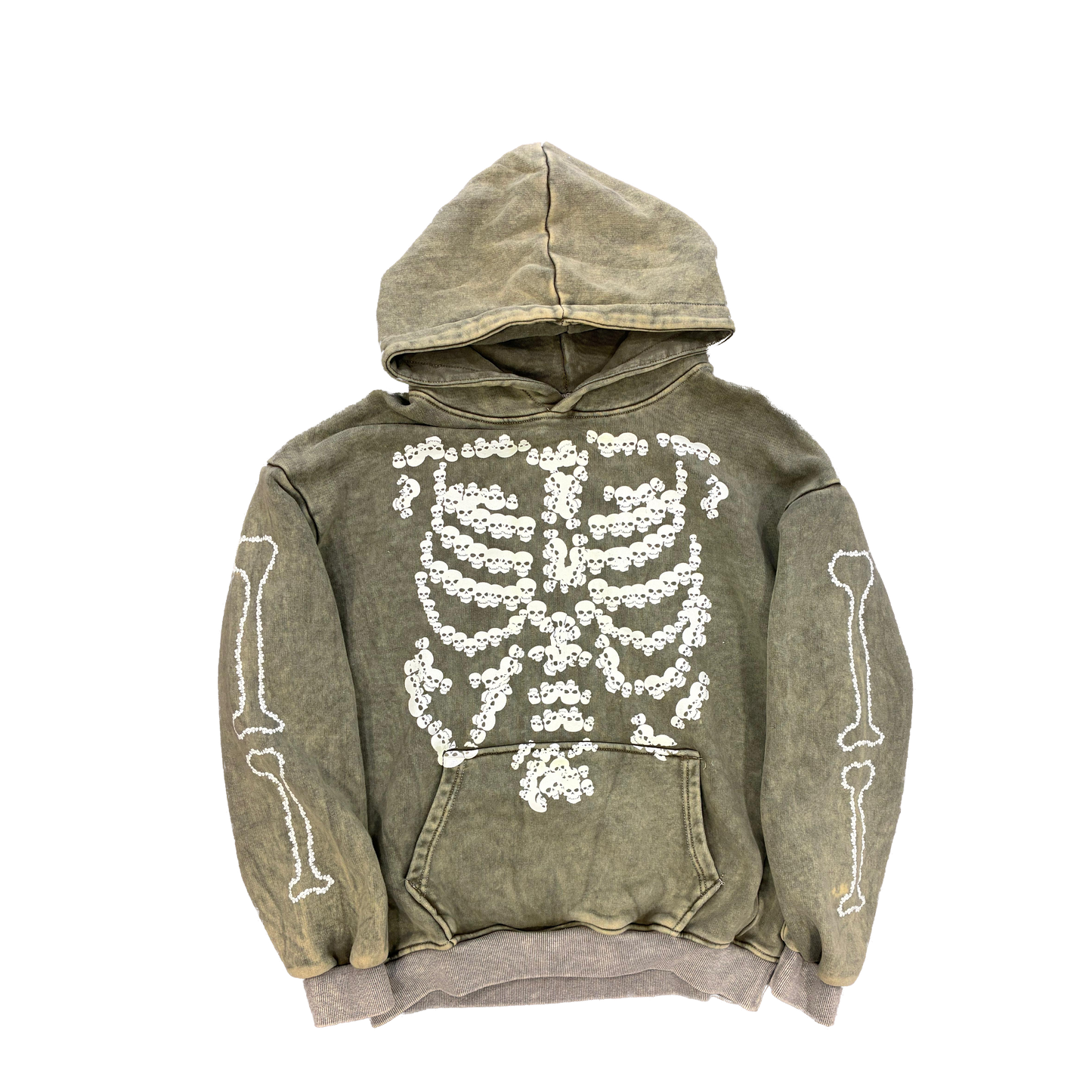 Heaven Skeleton Arc Logo Hoodie (Green/Glow)