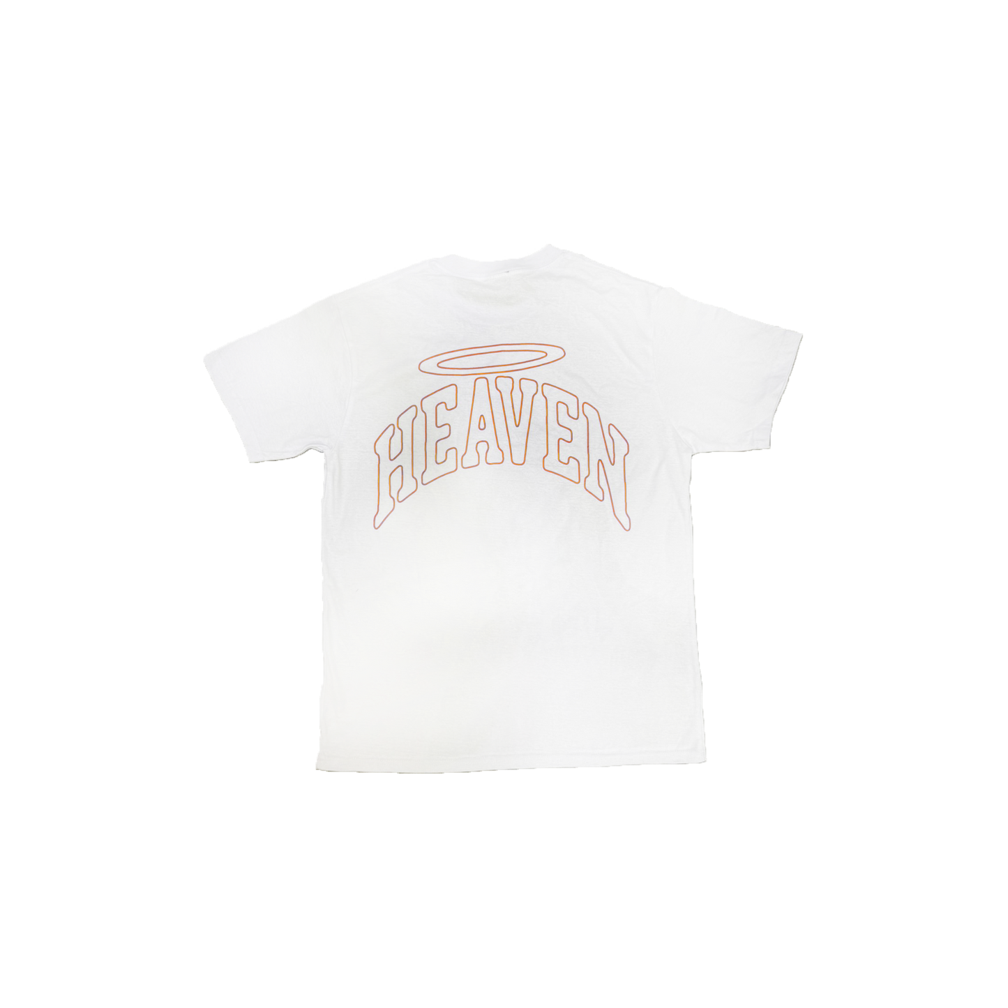 VIRGEN DE GUADALUPE/ARC LOGO TEE (WHITE/GOLD)