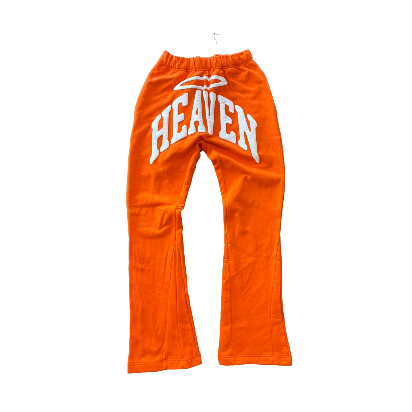 Heaven Arc Logo Flare Sweatpants (Orange/White)
