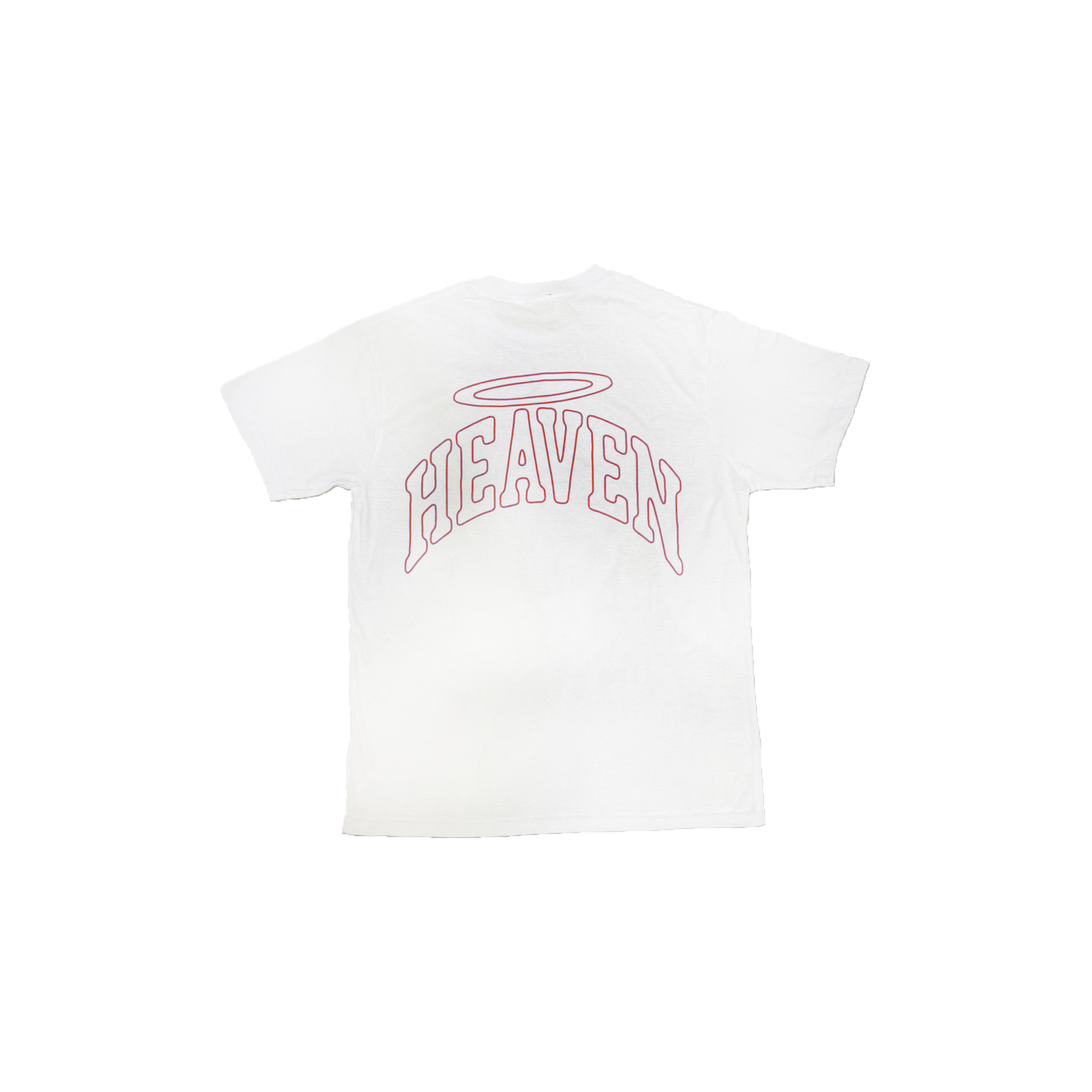 VIRGEN DE GUADALUPE/ARC LOGO TEE (WHITE/RED)