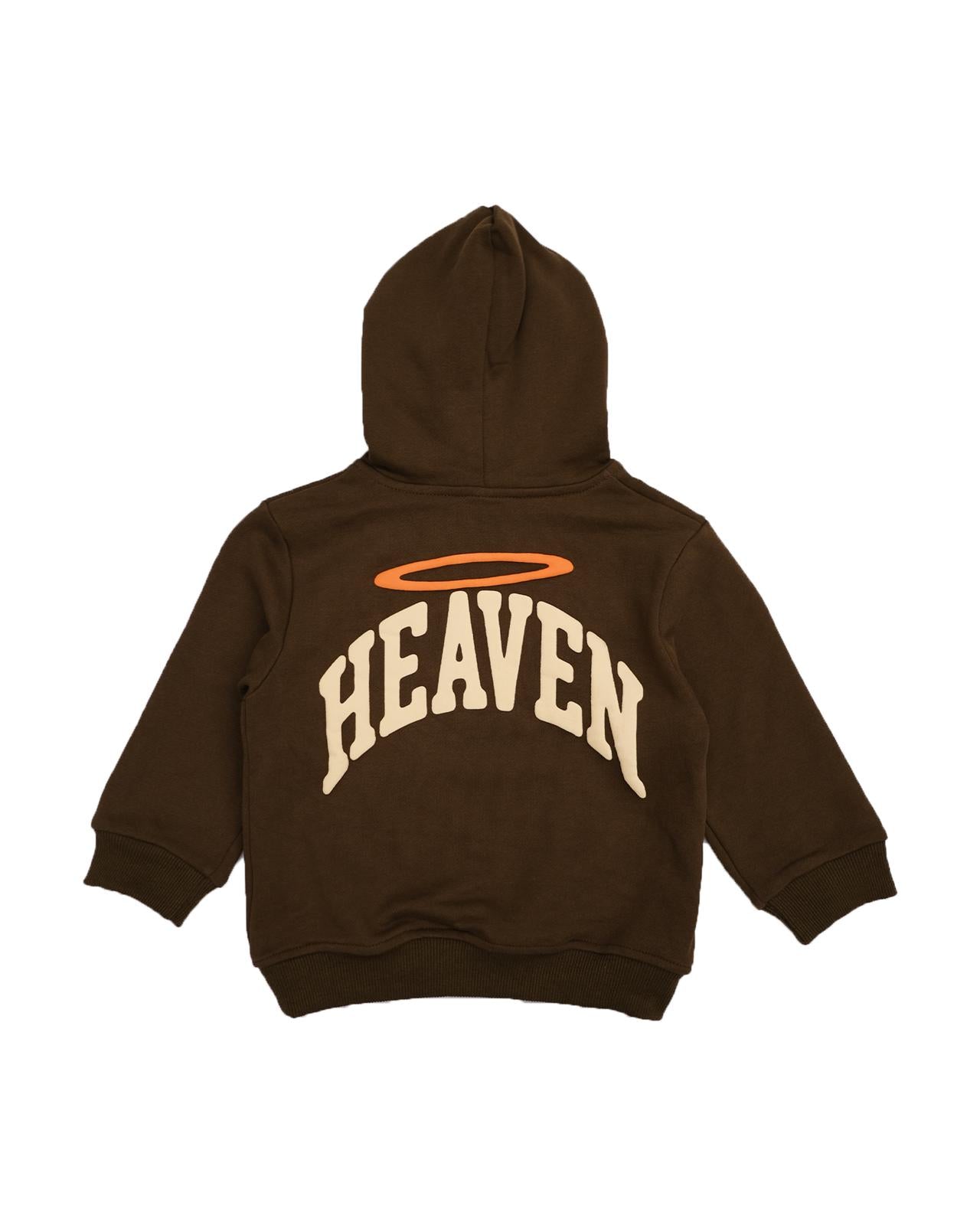 Heaven Arc Logo Hooded Sweatshirt (Infant) Brown