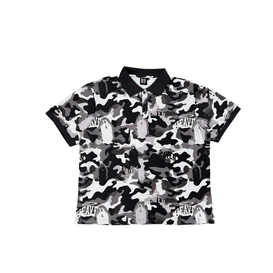 Virgen de Guadalupe “Camo” Polo Black