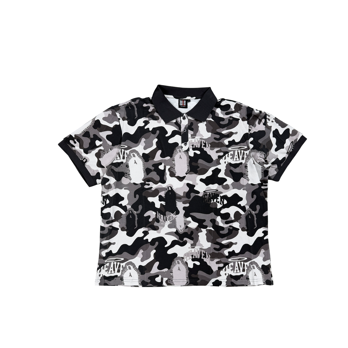 Virgen de Guadalupe “Camo” Polo Black