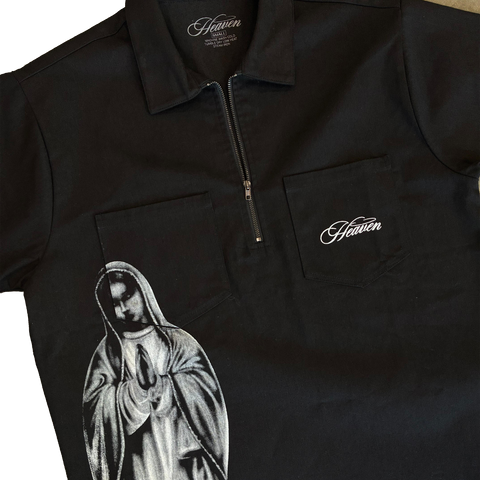 Virgen De Guadalupe Work Zip - Hover