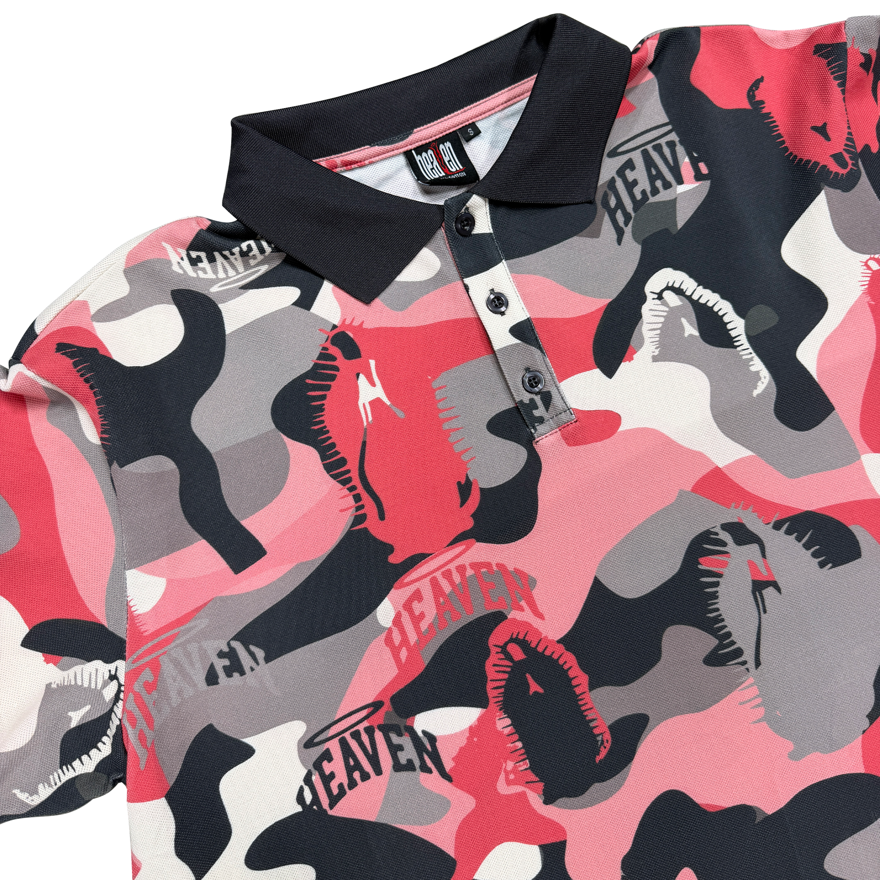 Virgen de Guadalupe “Camo” Polo Red
