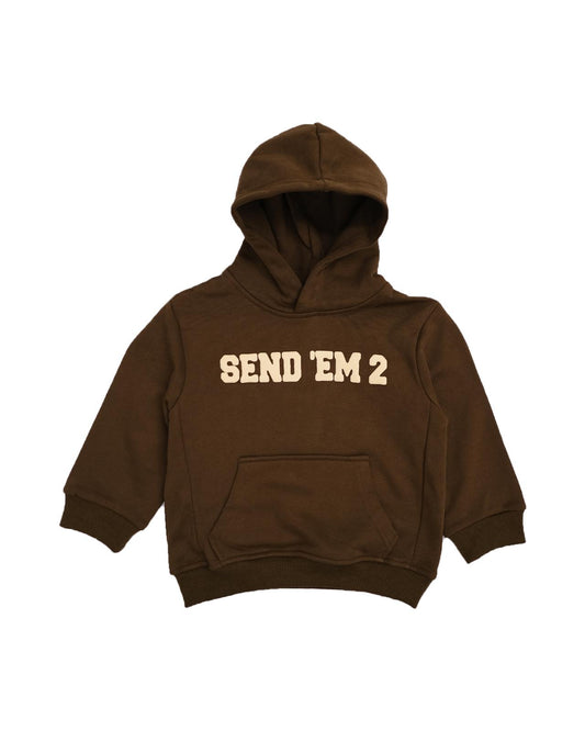 Heaven Arc Logo Hooded Sweatshirt (Infant) Brown