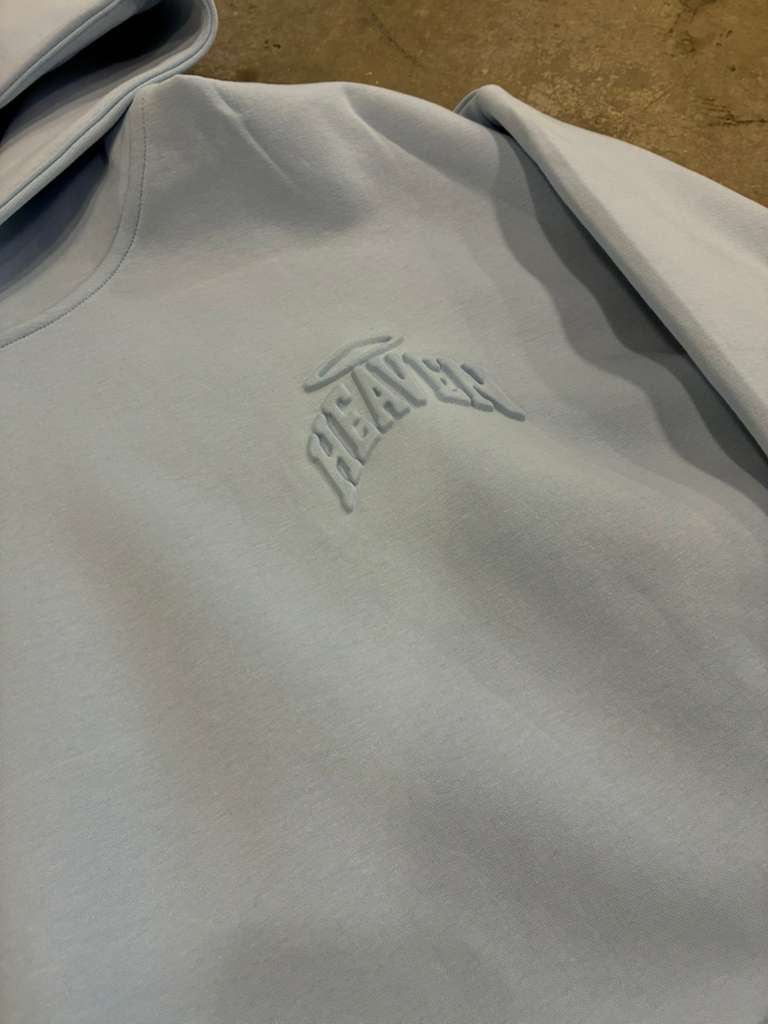 Heaven Embossed Arc Logo Zipup (Blue)