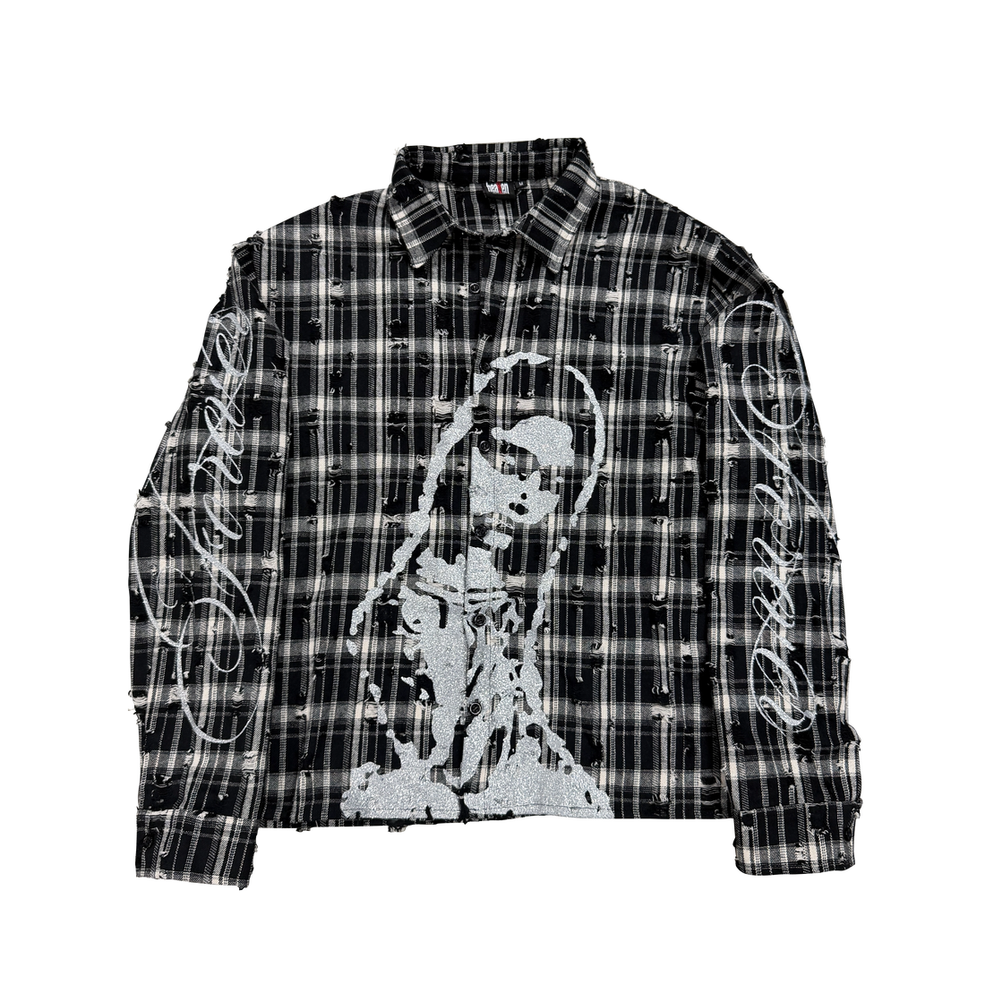 Virgen Forever Flannel "Black/Silver"