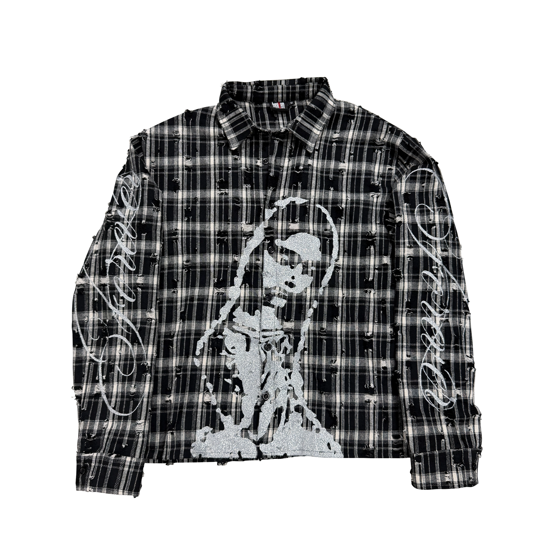 Virgen Forever Flannel "Black/Silver"