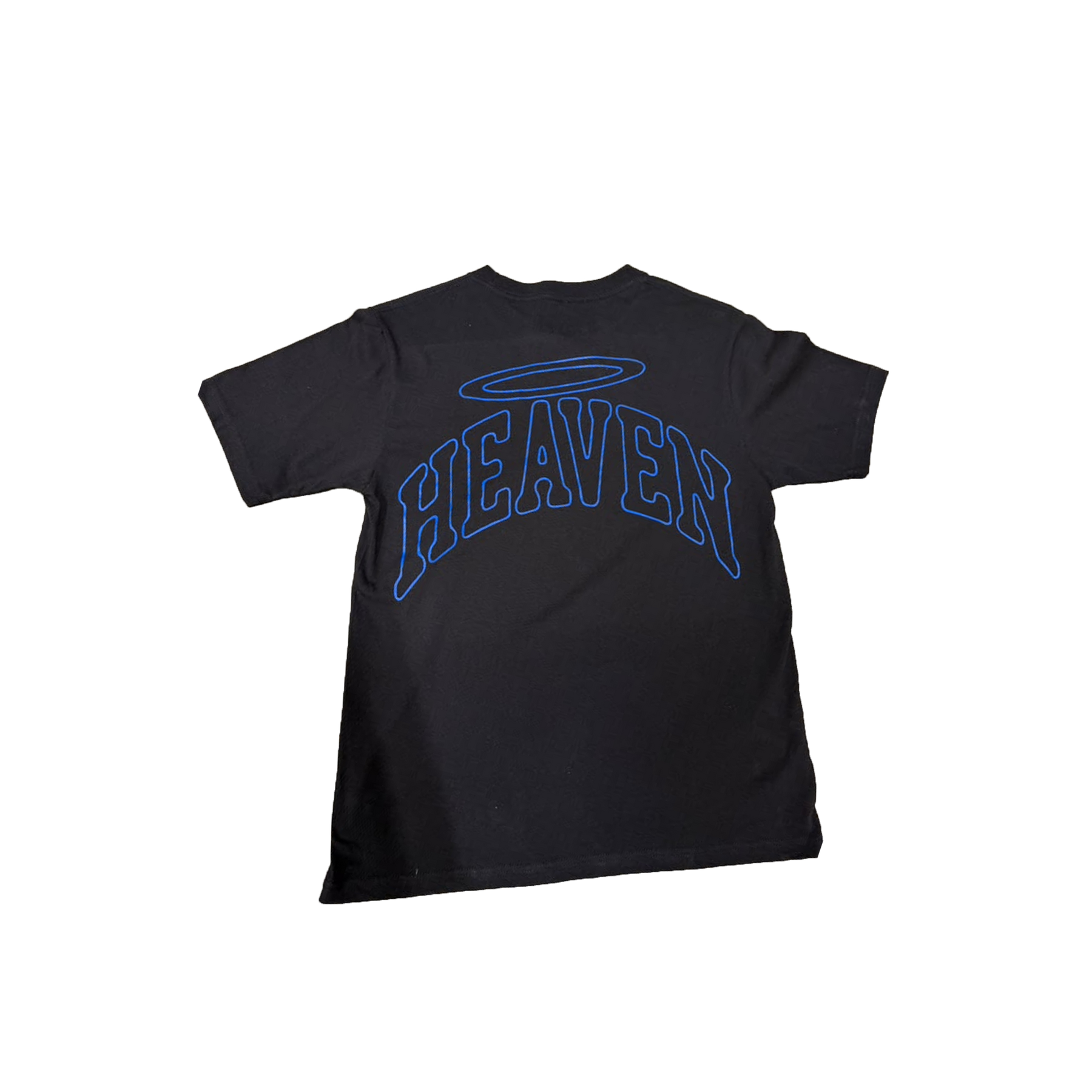 VIRGEN DE GUADALUPE/ARC LOGO TEE (BLACK/BLUE)