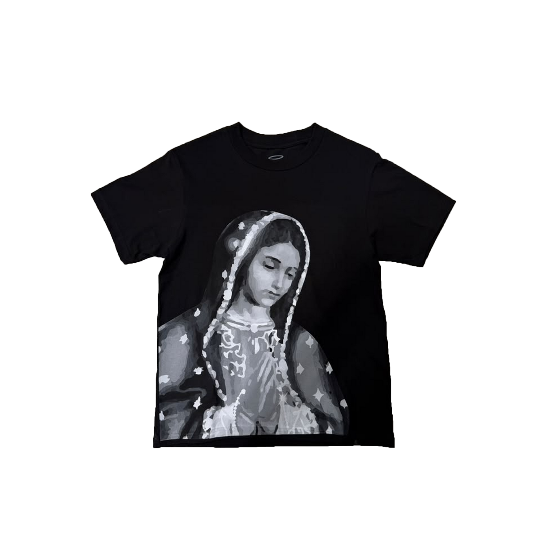 VIRGEN DE GUADALUPE/ARC LOGO TEE (BLACK/GREY)