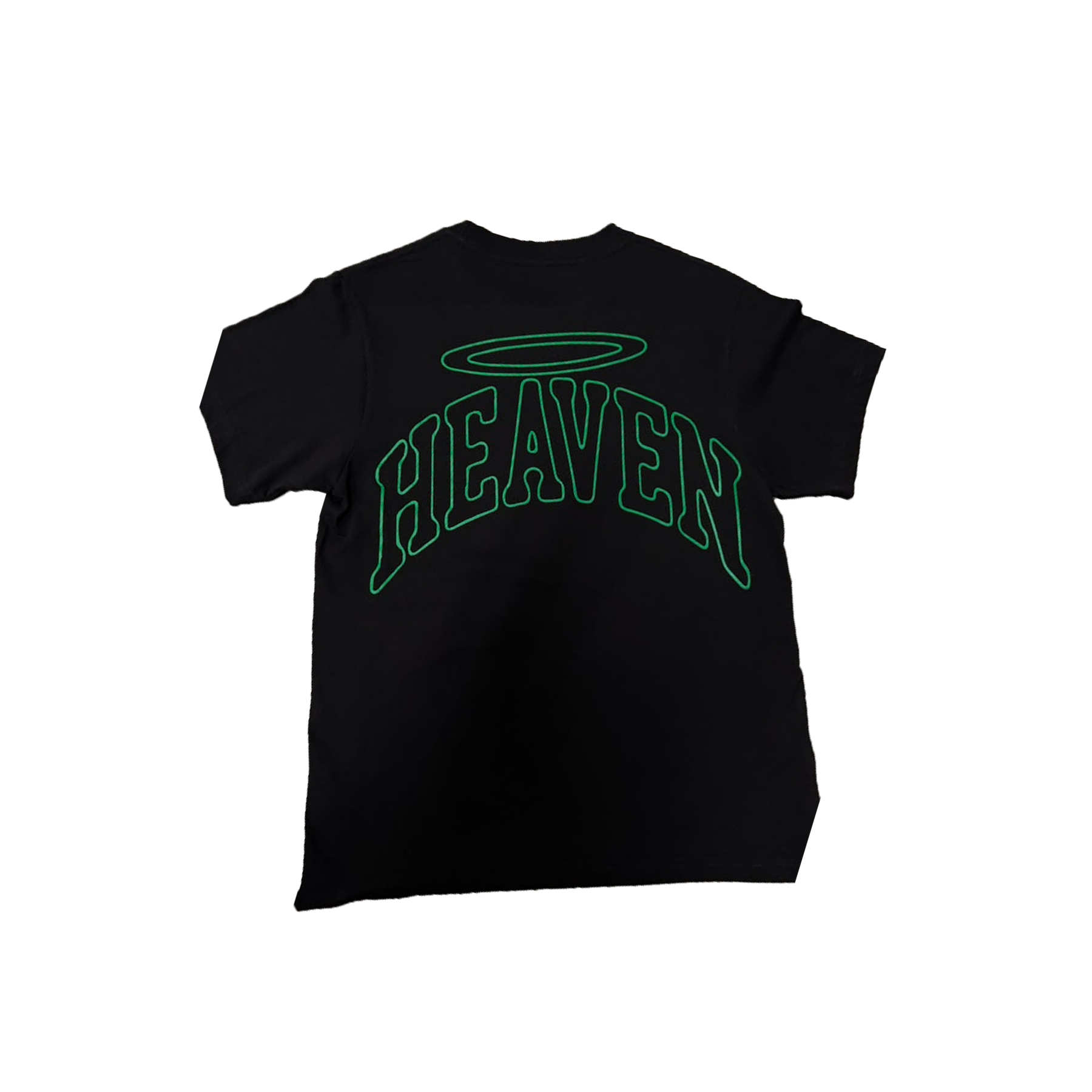 VIRGEN DE GUADALUPE/ARC LOGO TEE (BLACK/GREEN)
