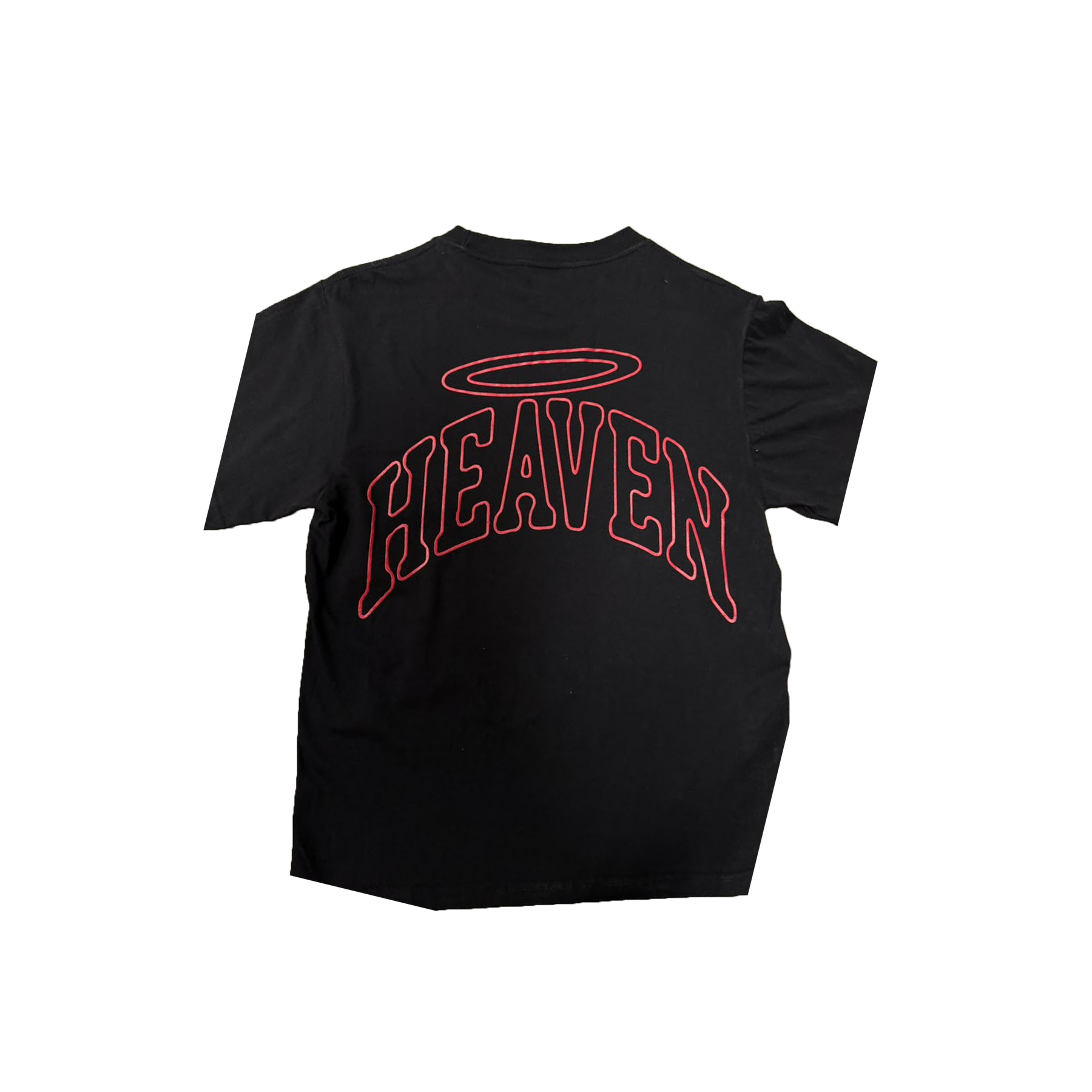 VIRGEN DE GUADALUPE/ARC LOGO TEE (BLACK/RED)