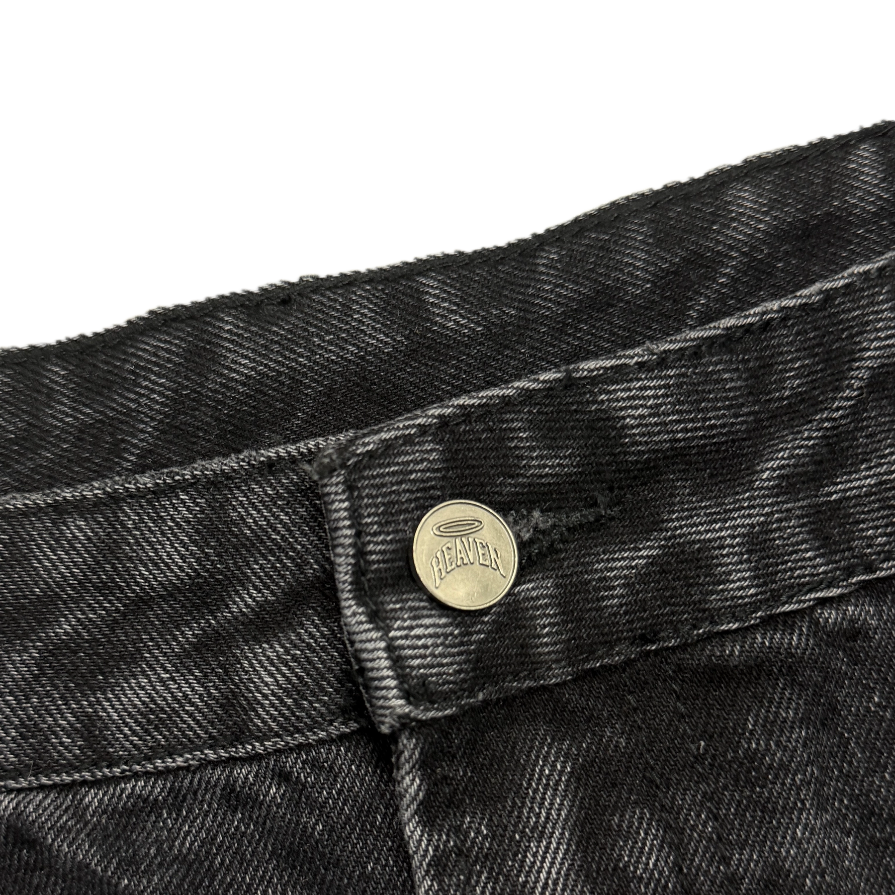 Carpenter Denim Shorts "Black"