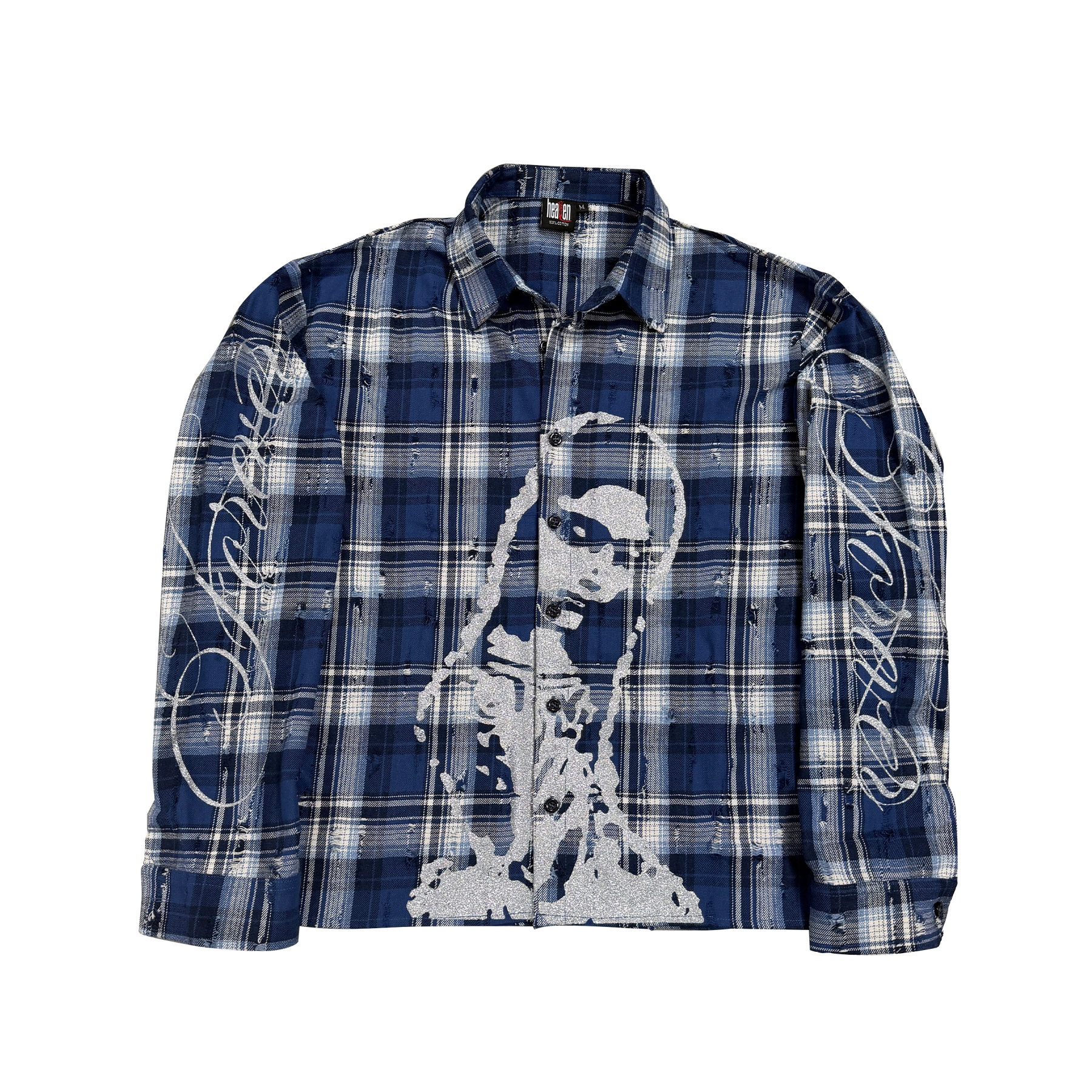 Virgen Forever Flannel "Navy Blue"