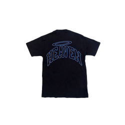 VIRGEN DE GUADALUPE/ARC LOGO TEE (BLACK/BLUE)