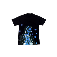VIRGEN DE GUADALUPE/ARC LOGO TEE (BLACK/WHITE)