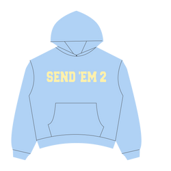 Heaven Arc Logo Hoodie Baby Blue