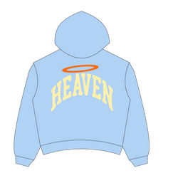 Heaven Arc Logo Hoodie Baby Blue