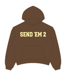 Heaven Arc Logo Hoodie Brown