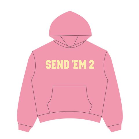 Heaven Arc Logo Hoodie PINK