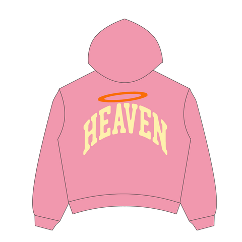 Heaven Arc Logo Hoodie PINK