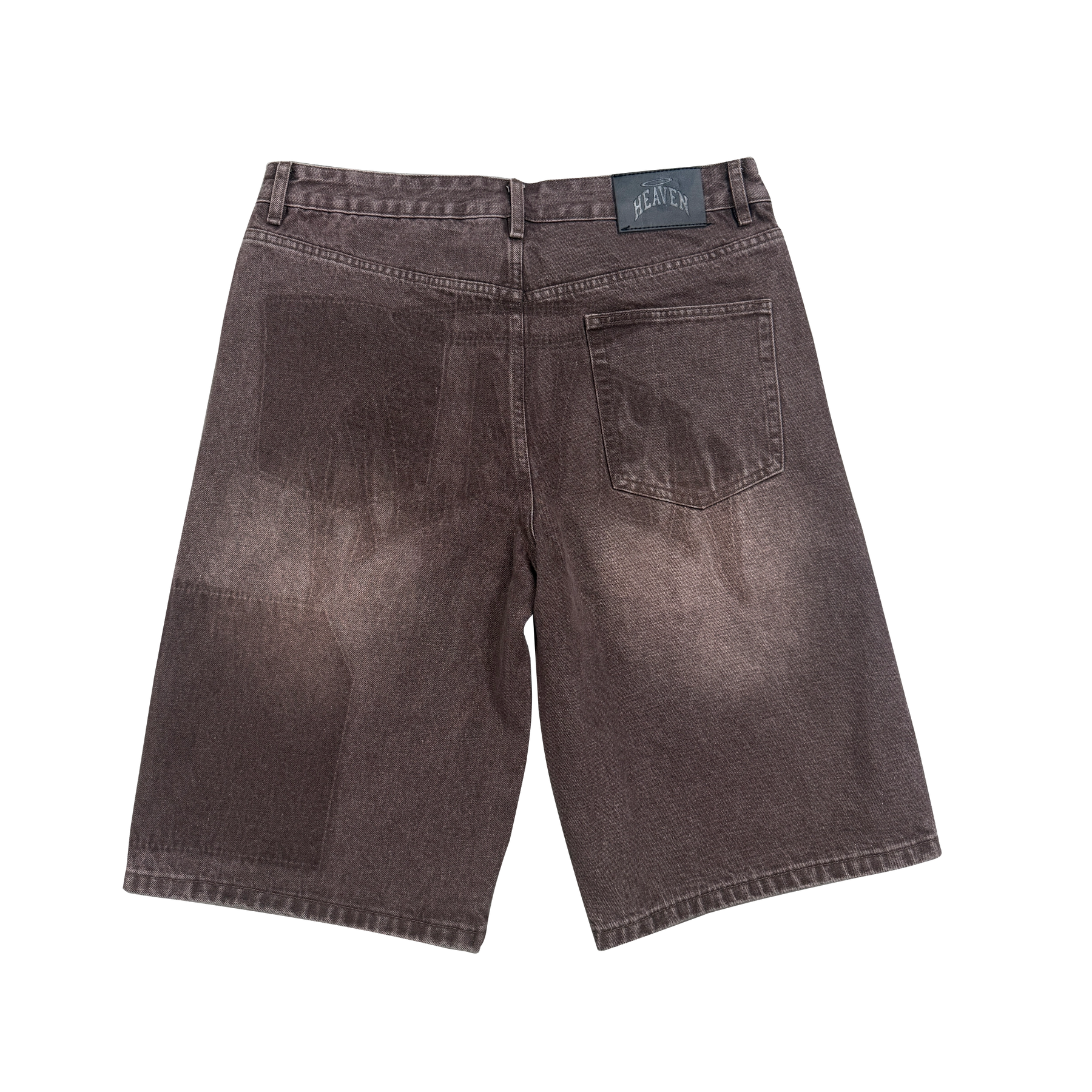 Carpenter Denim Shorts "Brown"