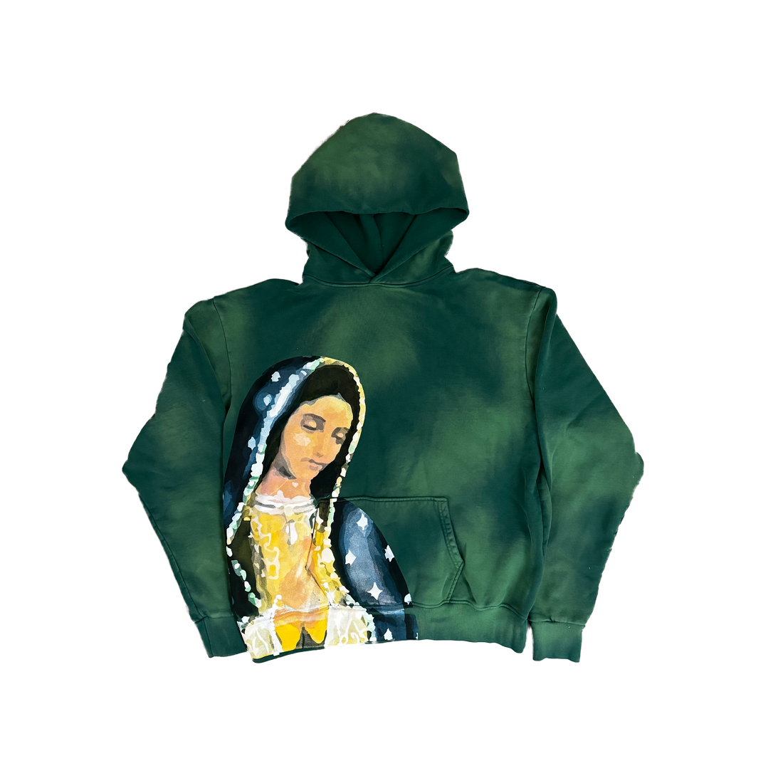 Virgen De Guadalupe Hoodie (GREEN)