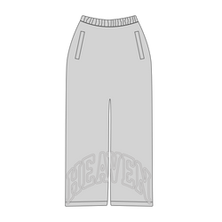 Heaven Embossed Arc Logo Sweats (Grey)