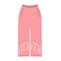 Heaven Embossed Arc Logo Sweats (Pink)