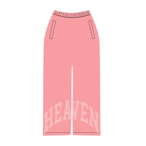 Heaven Embossed Arc Logo Sweats (Pink)