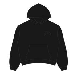Heaven Embossed Arc Logo Hoodie (Black)