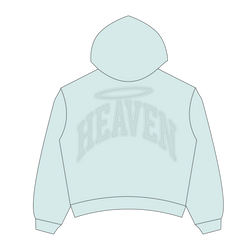 Heaven Embossed Arc Logo Zipup (Blue)