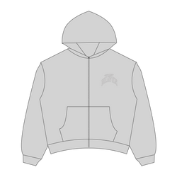 Heaven Embossed Arc Logo Zipup (Grey