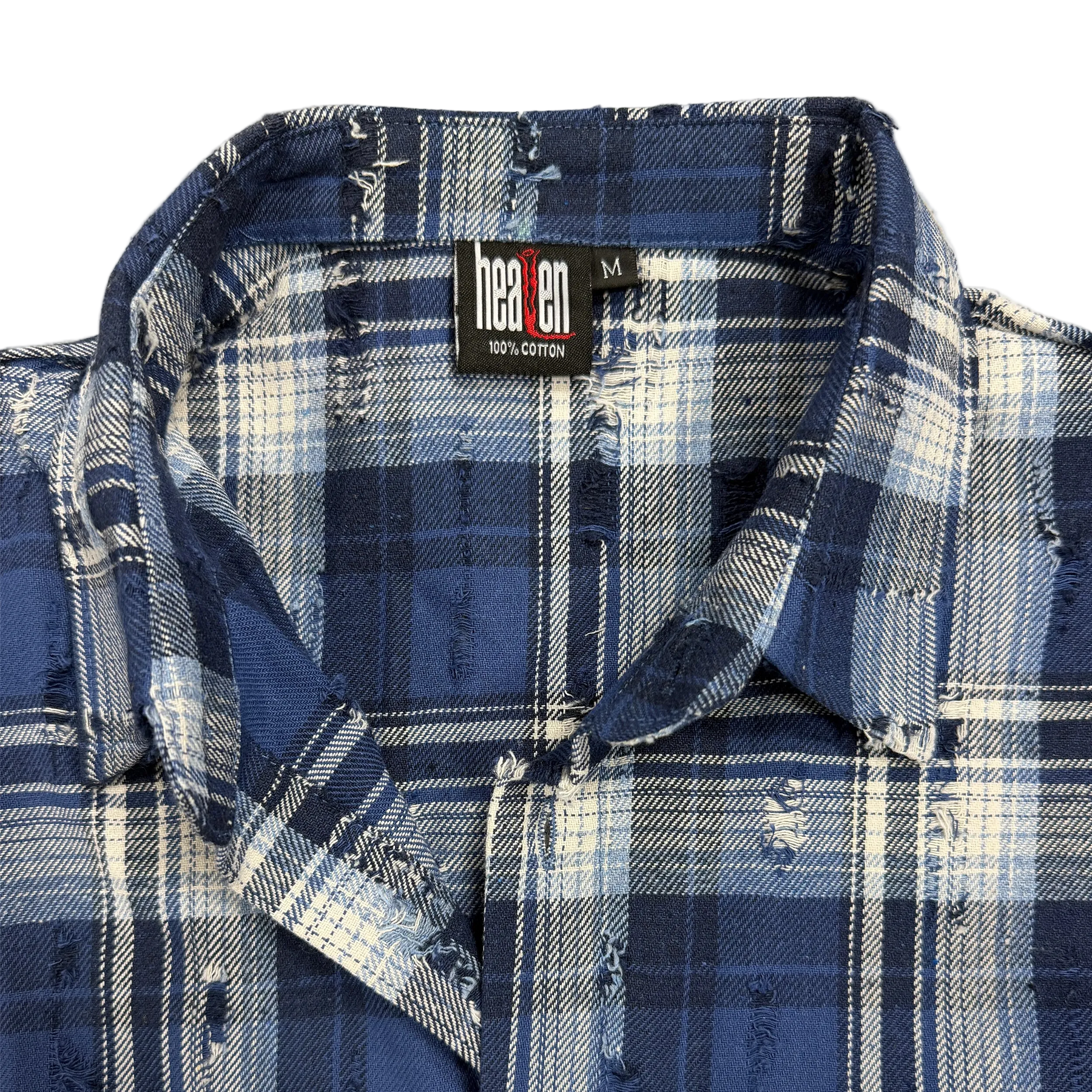 Virgen Forever Flannel "Navy Blue"