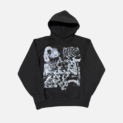Heaven x OTX “FYPM” Hoodie Black