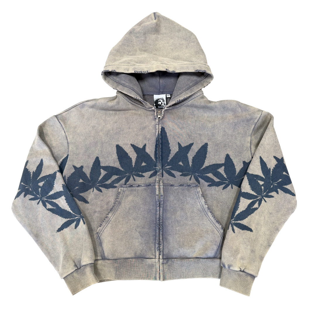 MARIJUANA ZIP UP [MOJAVE DUST]