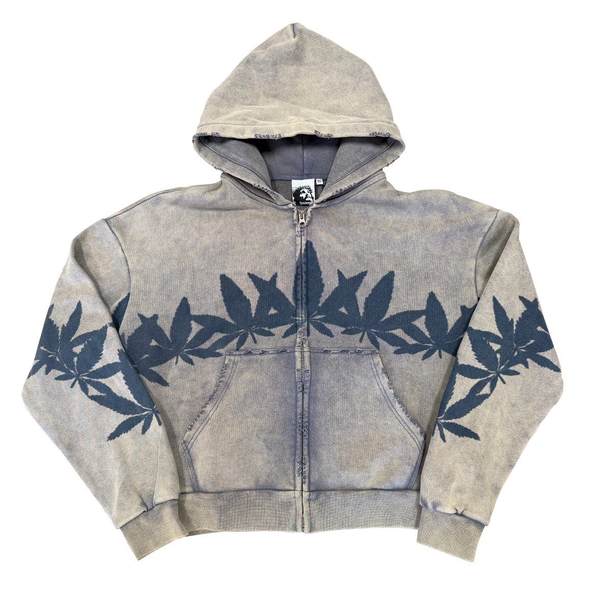 MARIJUANA ZIP UP [MOJAVE DUST]
